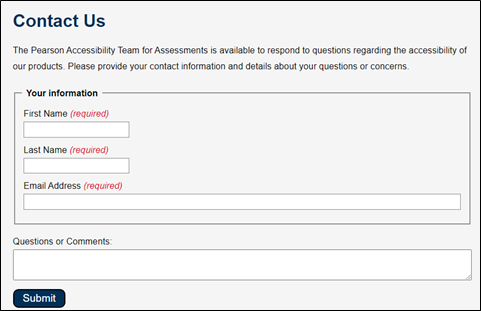 Example of a form with related fields grouped